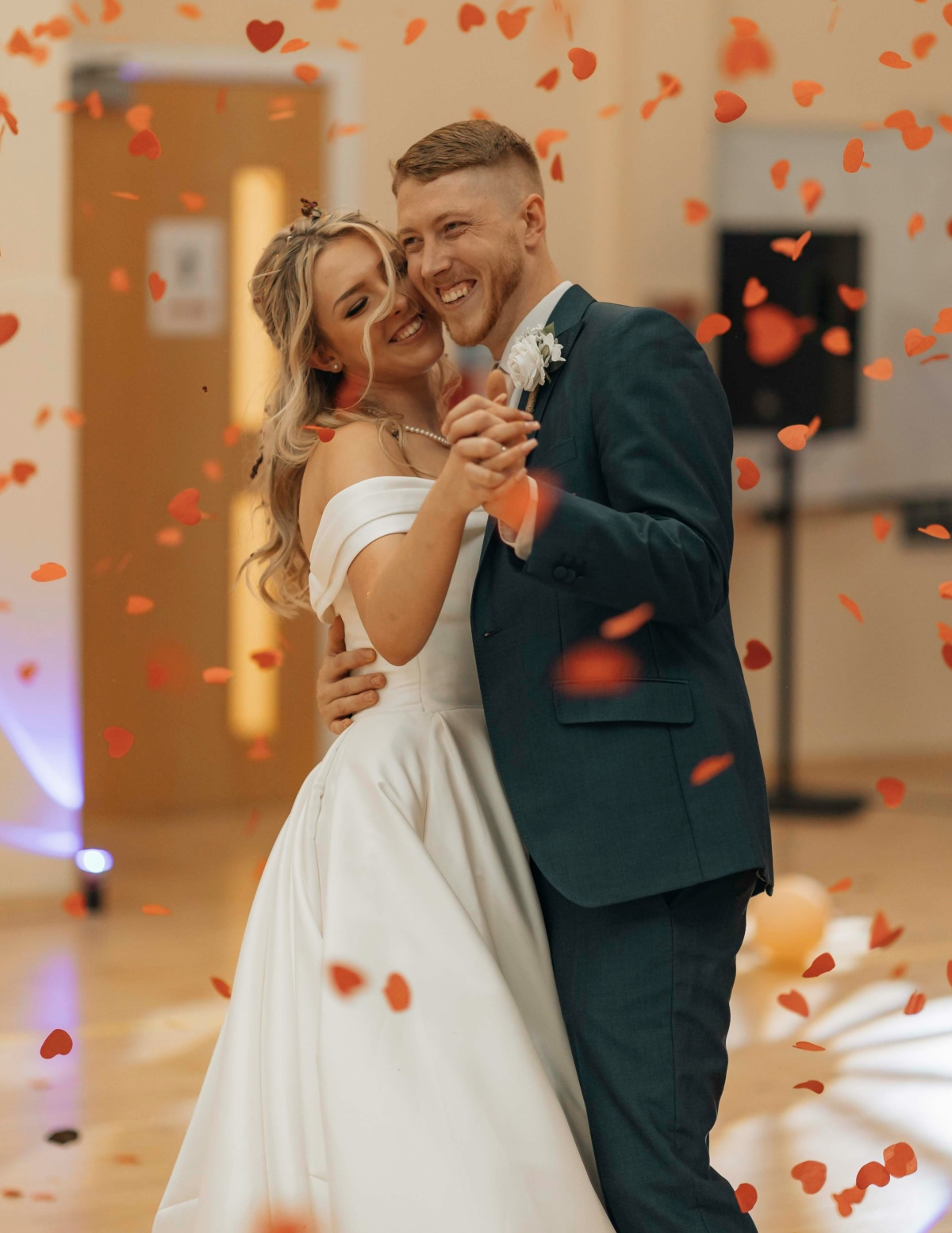 Couple's first dance